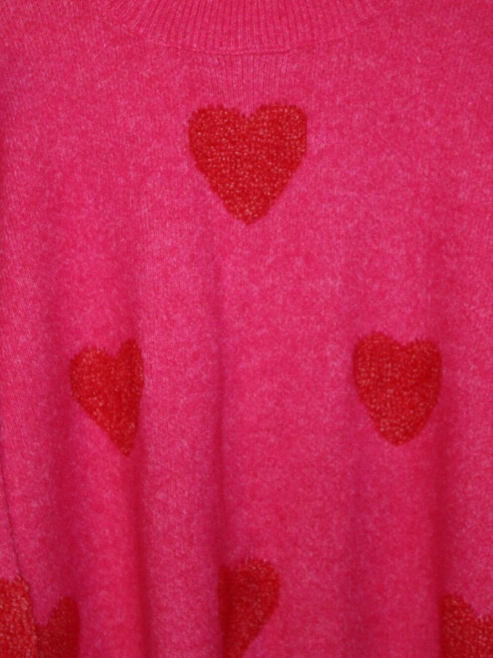 NWT Lane Bryant open front hearts sweater size 26/28 Pretty! - Picture 5 of 5